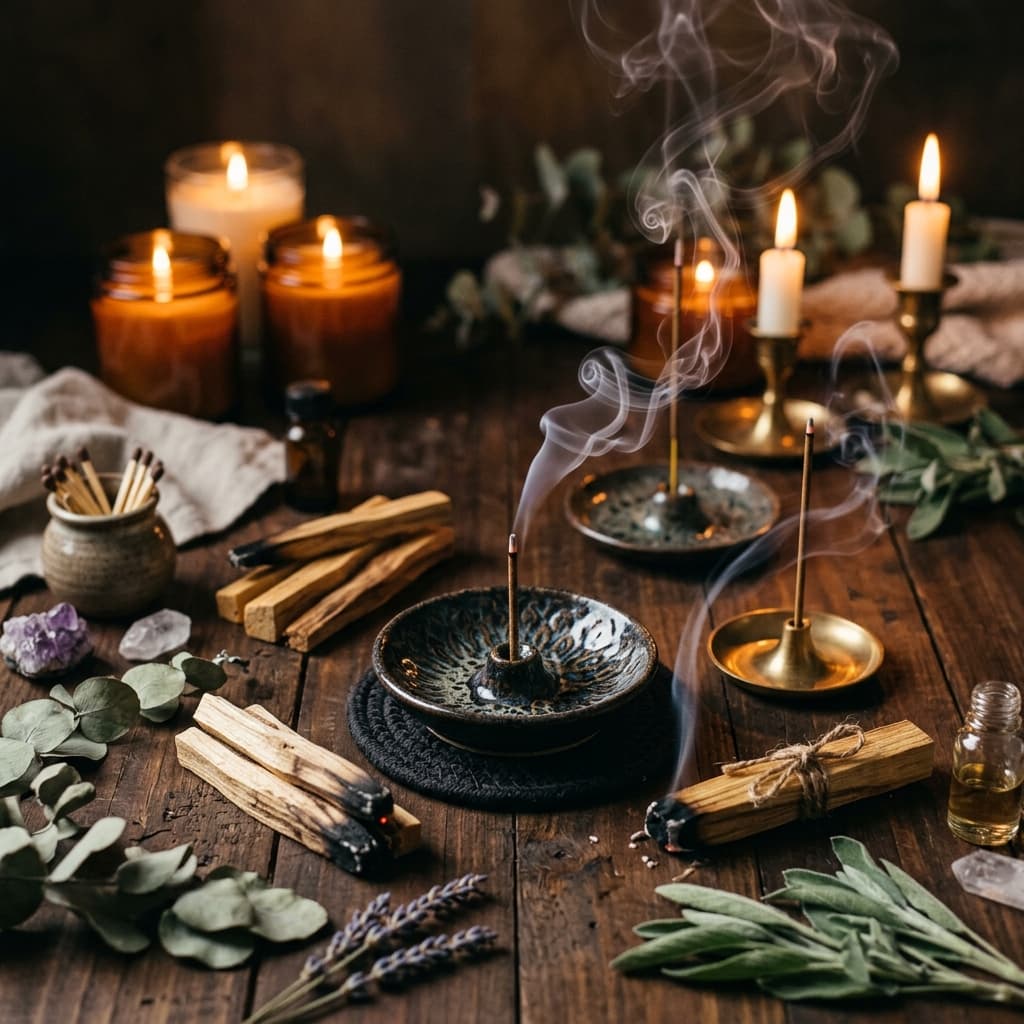 Incense sticks and artisan burners