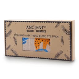 Lavender Natural Cotton and Juco Eye Pillow in Gift Box - Lazy Sloth – image 1