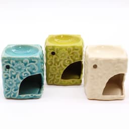 Classic Small Square Floral Oil Burners (aast) – image 4