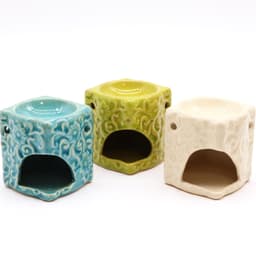 Classic Small Square Floral Oil Burners (aast) – image 5