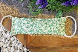Natural Cotton Wheat Bags - Green – image 2