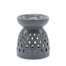 Classic Oil Burner - Teardrops Cutout - Grey – image 1