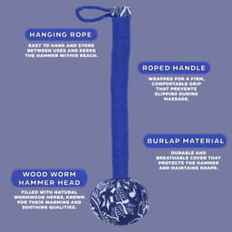 Wormwood Massage Hammer - Blue – image 5