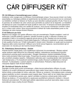 Car Diffuser Kit - Tree of Life - 30mm – image 11