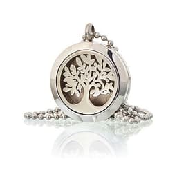 Aromatherapy Diffuser Necklace - Tree of Life 25mm – image 3