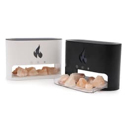 White Blaze Aroma Diffuser - Himalayan Salt Chamber - USB-C - Flame Effect (Salt included) – image 7