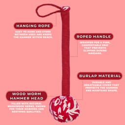 Wormwood Massage Hammer - Red – image 10