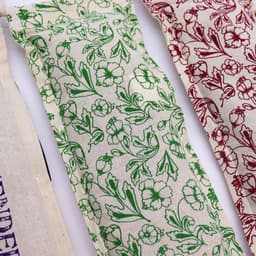 Natural Cotton Wheat Bags - Green – image 4