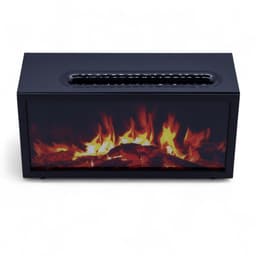 Flame Effect Aroma Diffuser with Birdsound - Black USB - Colour Change – image 8