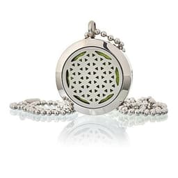 Aromatherapy Diffuser Necklace - Flower of Life 25mm – image 1