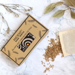 Lavender Natural Cotton and Juco Eye Pillow in Gift Box - Illusion – image 3