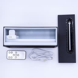 Flame Effect Aroma Diffuser with Birdsound - Black USB - Colour Change – image 9