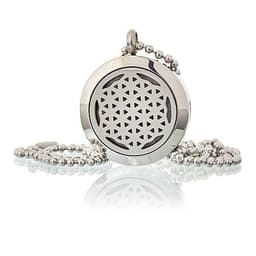 Aromatherapy Diffuser Necklace - Flower of Life 25mm – image 5