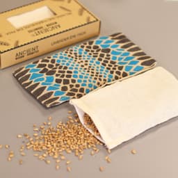 Lavender Natural Cotton and Juco Eye Pillow in Gift Box - Blue Viper – image 5