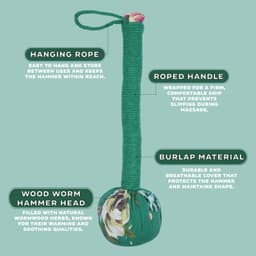Wormwood Massage Hammer - Green – image 1