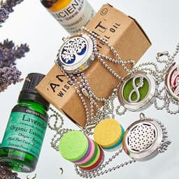 Aromatherapy Necklace Reusable Refill Pad - 20mm – image 2