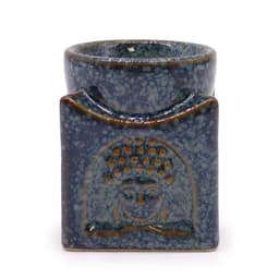 Square Buddha Burner - Dusty Blue – image 1