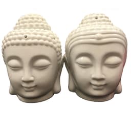 Buddah Head Oil Burner - White – image 2