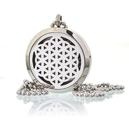 Aromatherapy Diffuser Necklace - Flower of Life 30mm – image 5