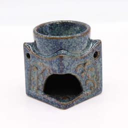 Square Buddha Burner - Dusty Blue – image 3