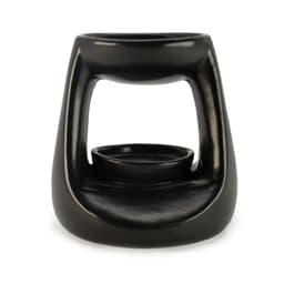 Ceramic Zen Oil Burner - Small Classic - Matt Black – image 1