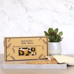 Lavender Natural Cotton and Juco Eye Pillow in Gift Box - Night Leopard – image 4
