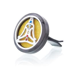 Car Diffuser Kit - Pewter Yoga Chakra - 30mm – image 4