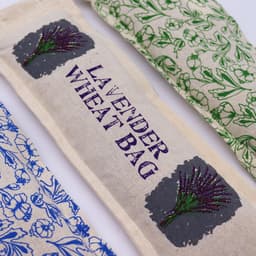 Natural Cotton Wheat Bags - Lavender – image 4