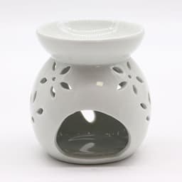 Lrg Classic White Oil Burner - Tree Cut-out – image 2