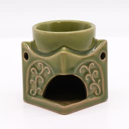Square Buddha Burner - Light Jade – image 3