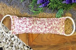 Natural Cotton Wheat Bags - Purple – image 2