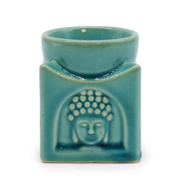 Square Buddha Burner - Soft Turquoise – image 1