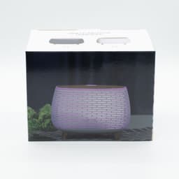 Futuristic Ribbed Aroma Diffuser with Colour-Changing Light – image 2