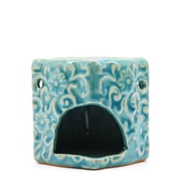 Classic Small Square Floral Oil Burners (aast) – image 2