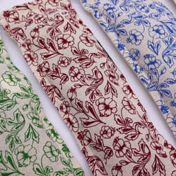 Natural Cotton Wheat Bags - Purple – image 4