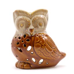 Classic Rustic Oil Burner - Owl Side-on (assorted) – image 1