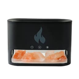 White Blaze Aroma Diffuser - Himalayan Salt Chamber - USB-C - Flame Effect (Salt included) – image 5