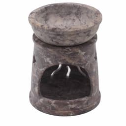 Small Soapstone Oil Burner 8cm - Sun & Stars – image 3