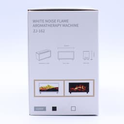 Flame Effect Aroma Diffuser with Birdsound - Black USB - Colour Change – image 6
