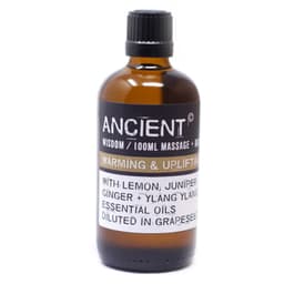 Warm & Uplifting Massage Oil - 100ml – image 1