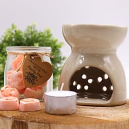 Tree of Life Oil Burner - Ivory – image 5
