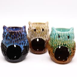 Classic Rustic Oil Burner - Owl (assorted) – image 4