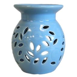 Floral Oil Burner - Blue – image 2