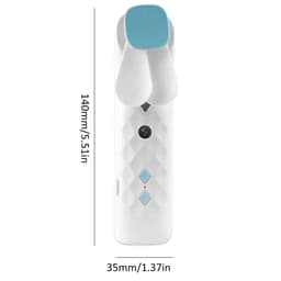 White Nano Mist Face Fan & Spray - USB chargable – image 8