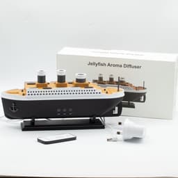 Ship Model Puff Effect Aroma Diffuser with Colour-Changing LED – image 7