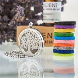 Aromatherapy Diffuser Necklace - Tree of Life 30mm – image 2